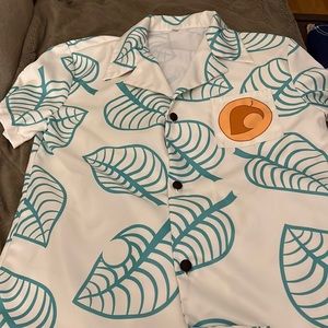 Animal Crossing button down shirt